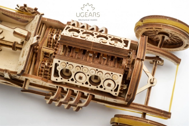 Puzzle 3D UGEARS Auto da Gran Premio U-9