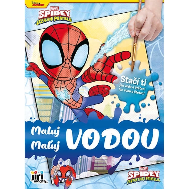 Libro Da Colorare Ad Acqua Spider-Man