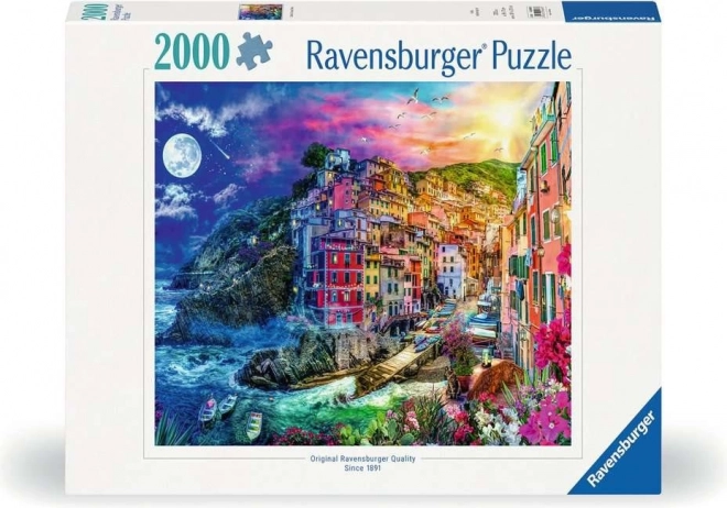 Puzzle Ravensburger Cinque Terre a Colori 2000 Pezzi