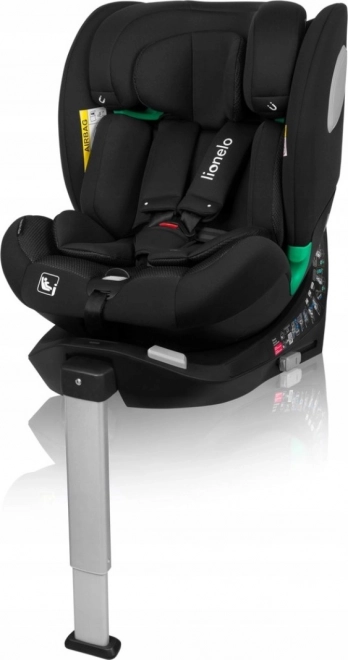 Seggiolino per auto Lionelo Braam Air i-Size 40-150 cm nero