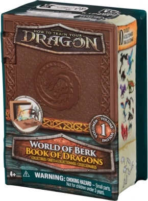Dragon Trainer - Figurine con Carte nel Libro dei Draghi