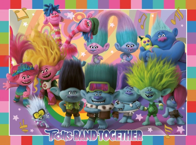 Puzzle XXL Trolls 3