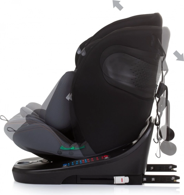 Seggiolino Auto Motion i-Size 40-150cm Isofix 360, Obsidian