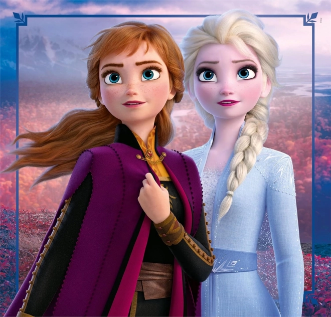 Puzzle 3x48 pezzi FROZEN