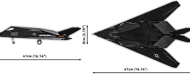 Modello F-117 Nighthawk da 795 pezzi