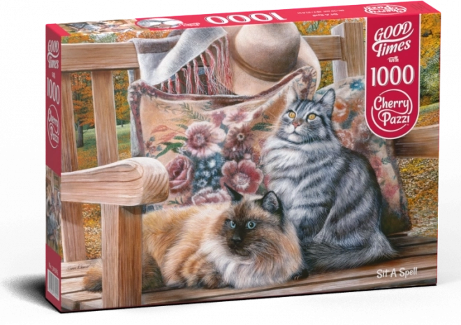 Puzzle gatti seduti 1000 pezzi