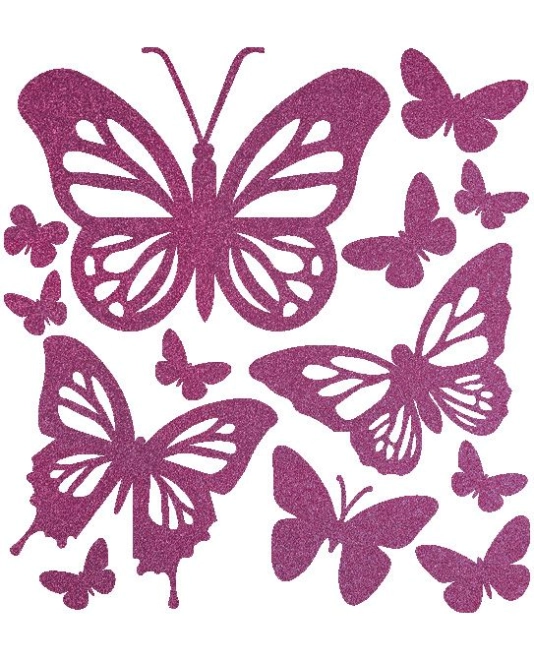 Design elegante delle farfalle