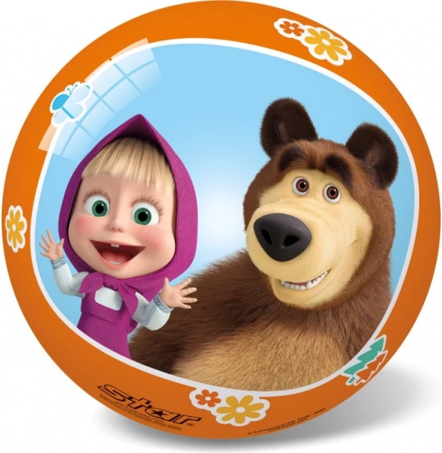 Palla Masha e Orso 14 cm