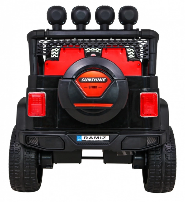 Auto fuoristrada Raptor Drifter Flames + Telecomando + Trazione 4x4 + Spazio di stivaggio + Partenza lenta + MP3 LED