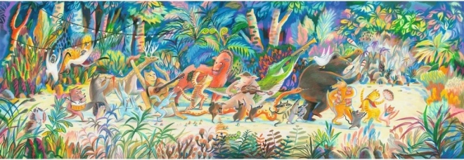 Puzzle Djeco Band del Bosco – 200 pezzi
