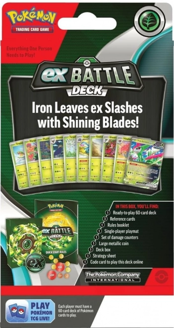 Mazzo da battaglia Tapu Iron Leaves Ex
