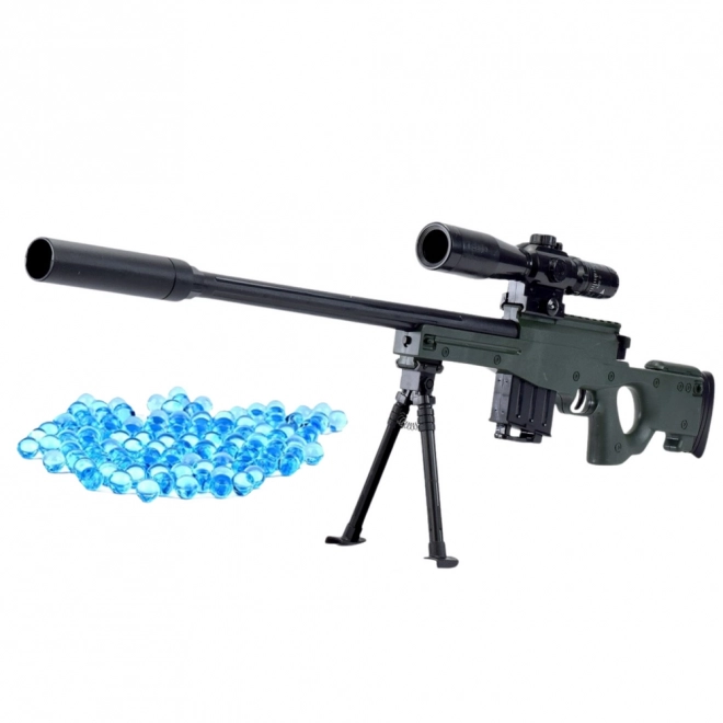 Fucile da cecchino con palline in gel AWM 80cm