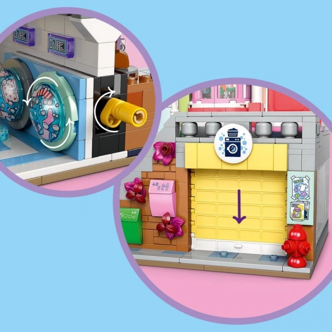 Appartamenti e Negozi LEGO Friends nella città di Heartlake