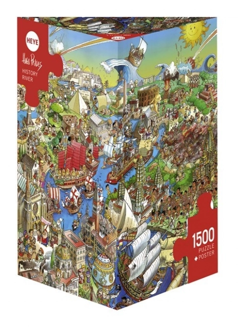 Puzzle Storico Fiume 1500 Pezzi