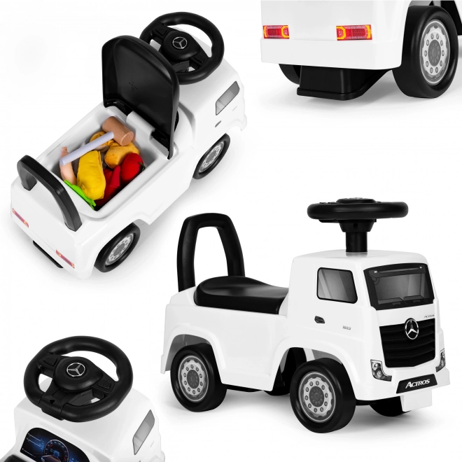 Camioncino Mercedes per bambini, bianco