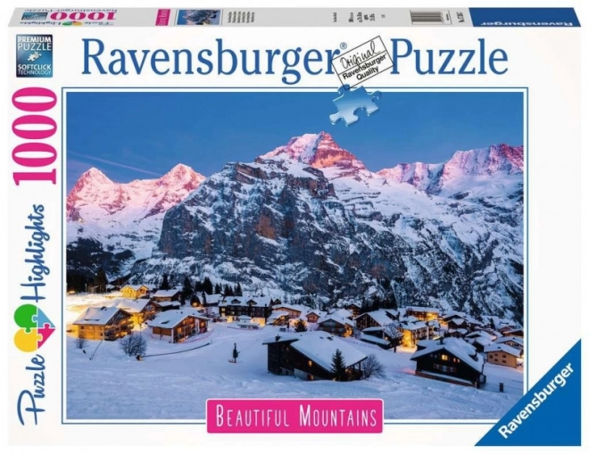 Puzzle 1000 pezzi Bernese Oberland Mürren Ravensburger