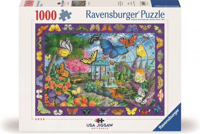 Puzzle Regno delle Farfalle 1000 pezzi