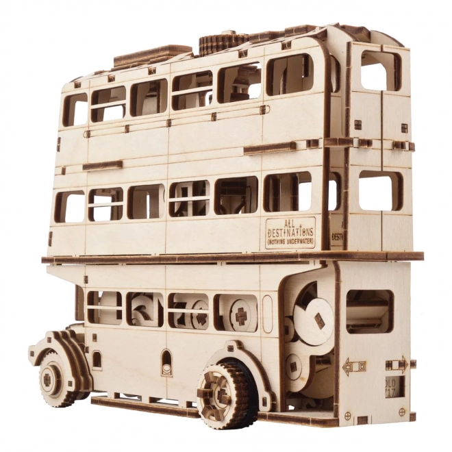 Autobus dei Cavalieri Harry Potter - Puzzle 3D in legno UGEARS