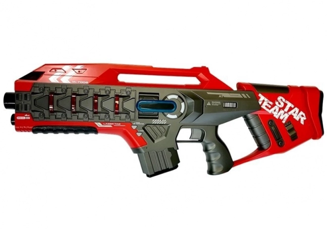 Set fucili Laser Tag 4 squadre 2 colori