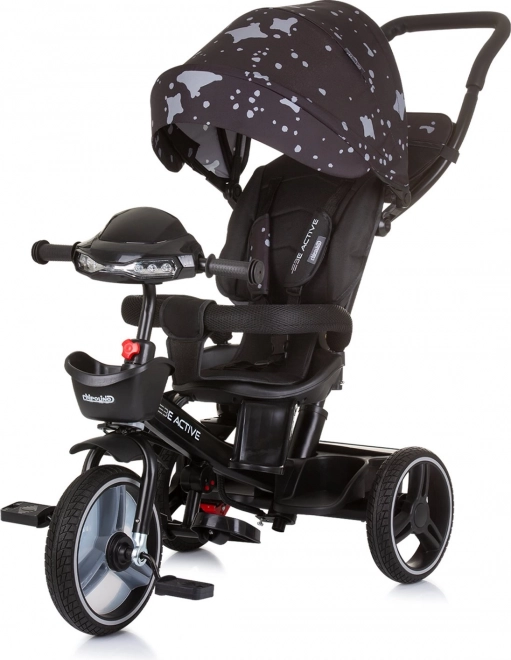 Chipolino triciclo con tettoia Be Active 2 in 1 Obsidian