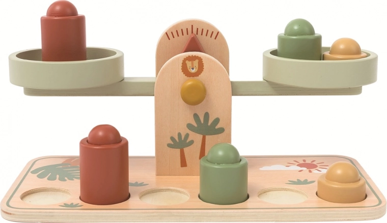 Design pastello rilassante con motivo safari