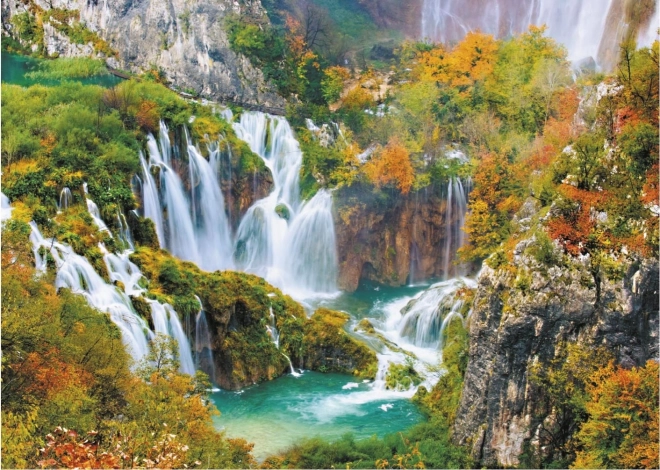 Puzzle Plitvice Croazia 1000 pezzi