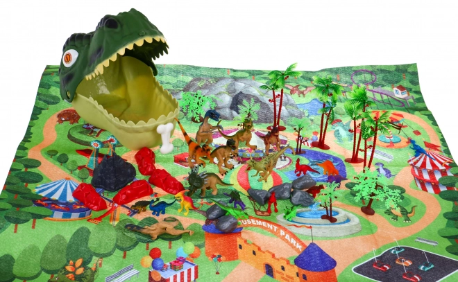 Set di figurine Il Mondo dei Dinosauri per bambini 3+