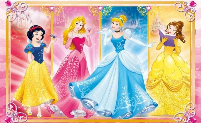 Puzzle Principesse Disney Amiche - 2x60 Pezzi