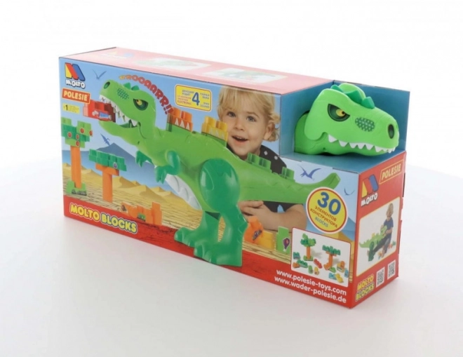 Set Dinosauro Blocchi 30 Pezzi