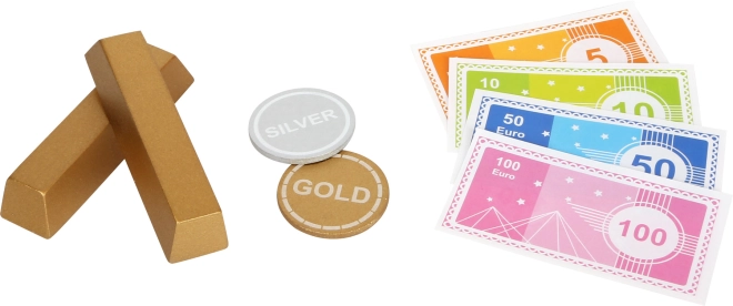 Set di 68 pezzi per giochi finanziari