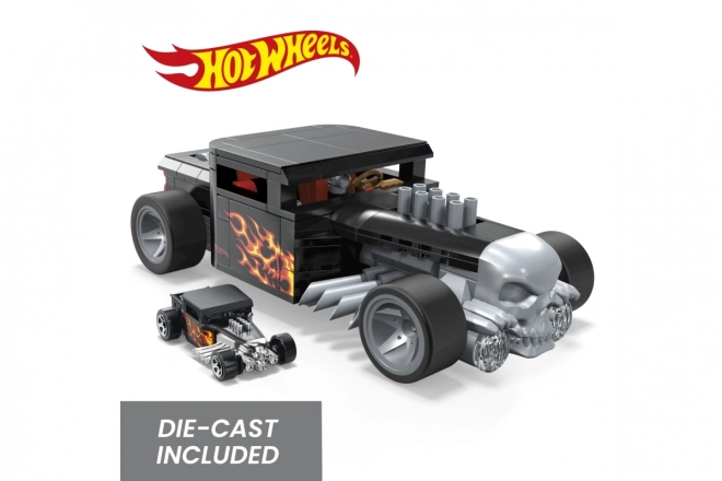 Modello da collezione Mega Bloks Hot Wheels Bone Shaker