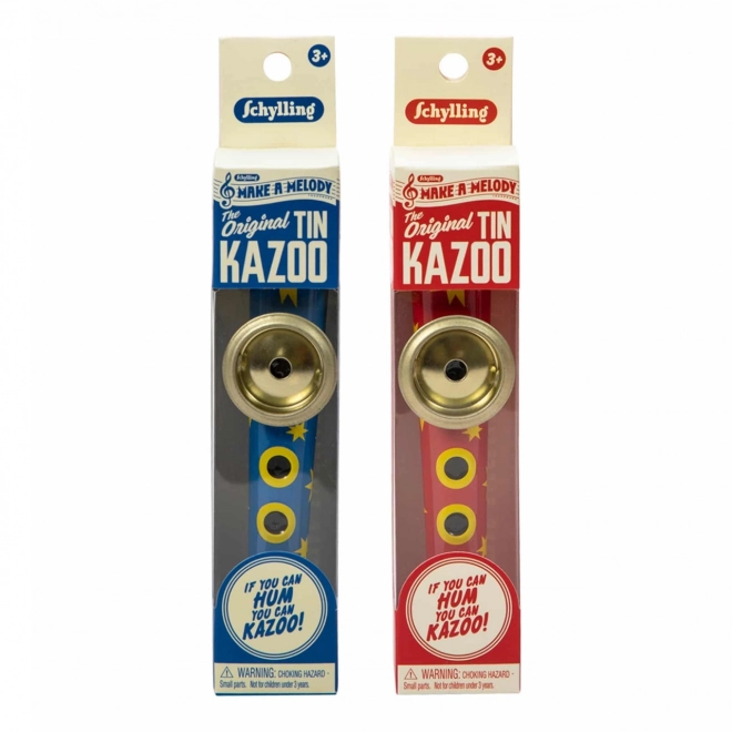 Kazoo metallico classico blu Schylling