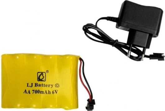 Pronta a correre con batteria inclusa