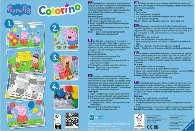 Gioco educativio Colorino Peppa Pig