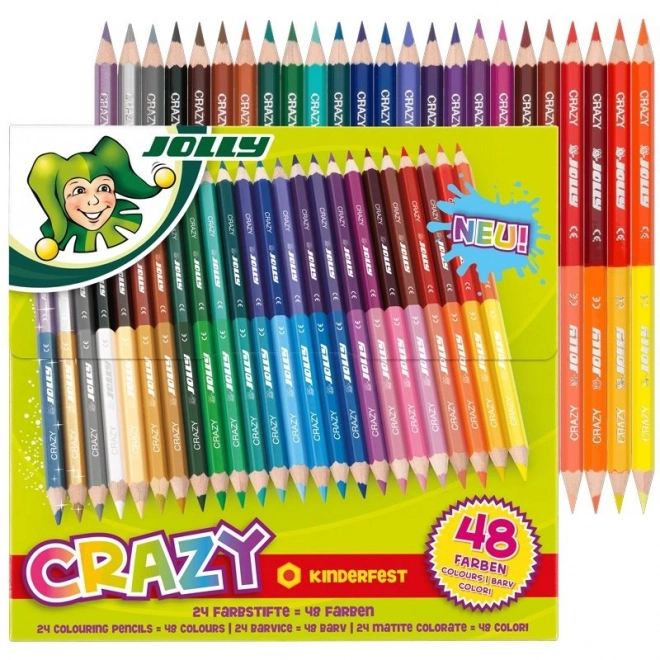 Kredki צבעate Crazy 24/48 Colori