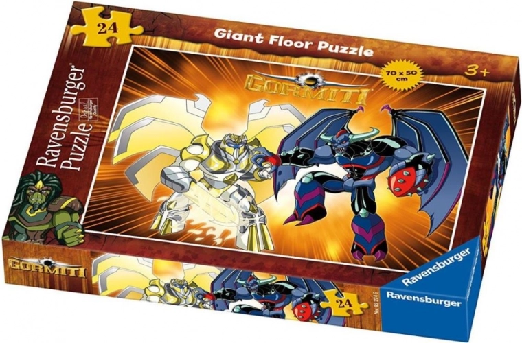 Puzzle da pavimento 24 pezzi – GORMITI in azione (Ravensburger)