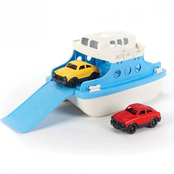 Traghetto Giocattolo Green Toys con Automobili