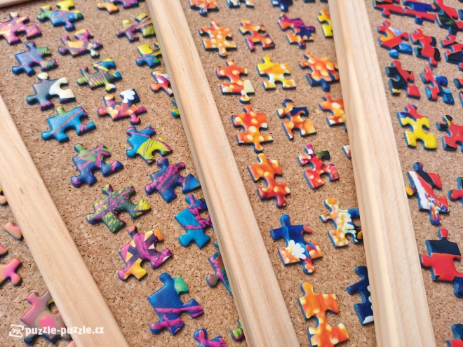 Sottopiano in sughero per puzzle Victoria