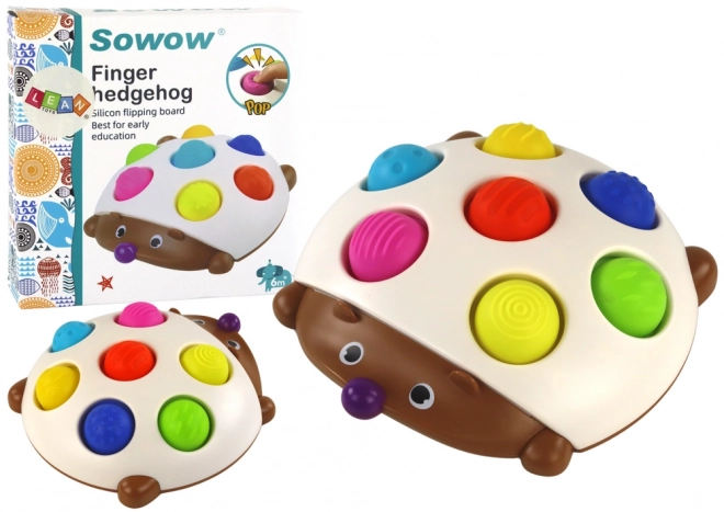 Tavola divertente sensoriale riccio Montessori