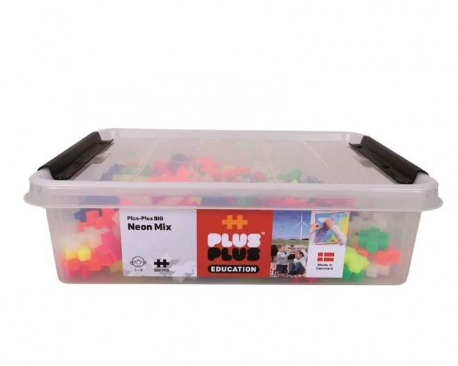 Costruzioni Plus Plus Big Neon EDU 200 pezzi