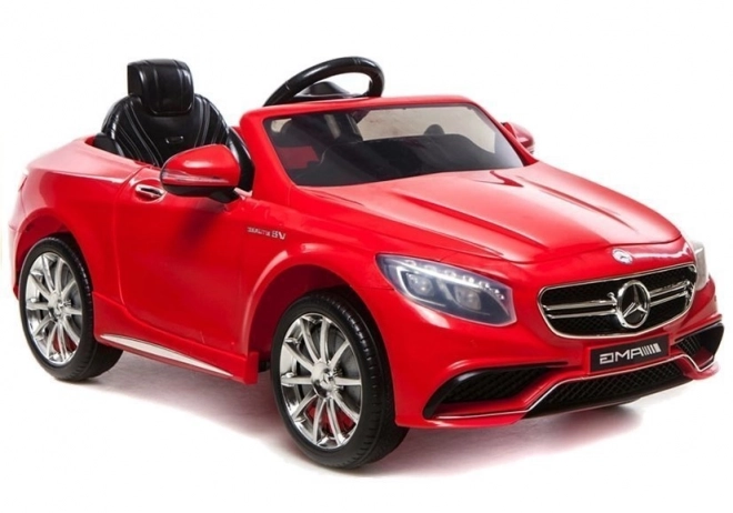 Auto a Batteria Mercedes S63 AMG Rosso