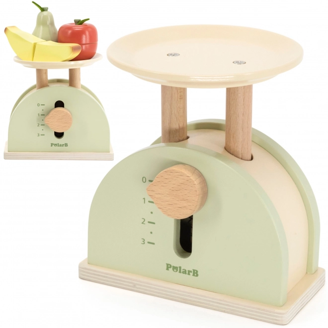 Bilancia da cucina in legno PolarB