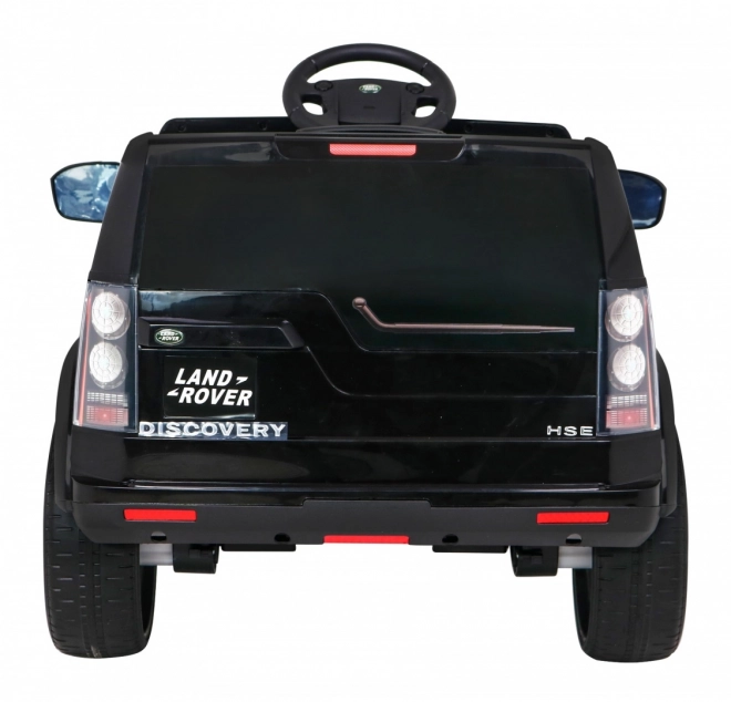 Land Rover Discovery Auto elettrico per bambini nero + telecomando + ruote EVA + avvio lento + radio MP3