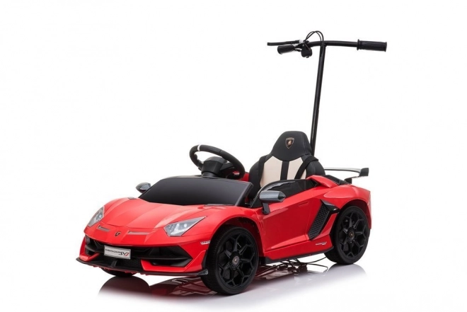 Auto elettrica per bambini Lamborghini Aventador rosso