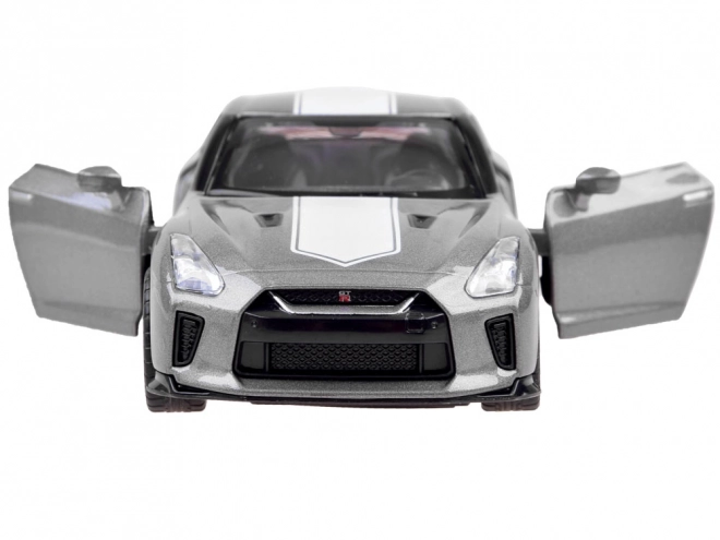 Auto in metallo Nissan GT-R 1:32 con porte apribili