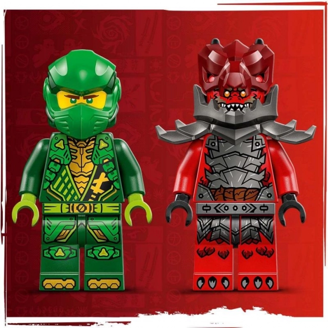 Lego Ninjago Auto da Corsa di Lloyd con Motore a Retrocarica