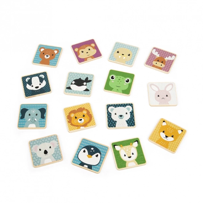 Gioco di memoria animali Bigjigs Toys