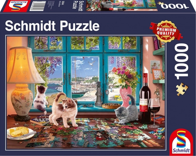 Puzzle SCHMIDT, tavolo dell'amante 1000 pezzi