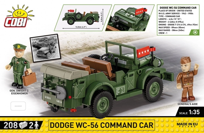 Auto di Comando Dodge WC-56 in Mattoncini