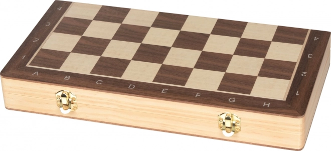 Scacchi magnetici in legno 2 in 1